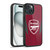 Arsenal FC Training Patterns Burgundy Gel Armour Case For Apple iPhone 15
