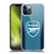 Arsenal FC Training Patterns Blue Soft Gel Case for Apple iPhone 12 Pro Max & MagSafe