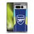 Arsenal FC Training Patterns Blue Yellow Soft Gel Case for Google Pixel 7 Pro