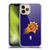NBA Phoenix Suns Logo Purple Soft Gel Case for Apple iPhone 11 Pro & MagSafe