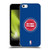 NBA Detroit Pistons Logo Blue Soft Gel Case for Apple iPhone 5c