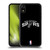 NBA San Antonio Spurs Logo Black Soft Gel Case for Apple iPhone XR