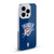 NBA Oklahoma City Thunder Logo Navy Blue Soft Gel Case for Apple iPhone 13