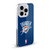 NBA Oklahoma City Thunder Logo Navy Blue Soft Gel Case for Apple iPhone 17 Pro