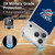 NBA Oklahoma City Thunder Logo Navy Blue Soft Gel Case for Apple iPhone 17 Pro