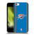 NBA Oklahoma City Thunder Logo Blue Design Soft Gel Case for Apple iPhone 5c