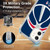 NBA Washington Wizards Logo Oversized Soft Gel Case for Apple iPhone 12 / iPhone 12 Pro & MagSafe