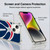 NBA Washington Wizards Logo Oversized Soft Gel Case for Apple iPhone 14 Plus & MagSafe