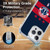 NBA Washington Wizards Logo Navy Blue Design Soft Gel Case for Apple iPhone 15 Pro Max & MagSafe