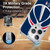 NBA Washington Wizards Logo Oversized Soft Gel Case for Apple iPhone 15 Pro & MagSafe