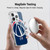 NBA Washington Wizards Logo Oversized Soft Gel Case for Apple iPhone 15 Pro & MagSafe