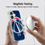 NBA Washington Wizards Logo Oversized Soft Gel Case for Apple iPhone 16 Plus & MagSafe