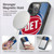 NBA Detroit Pistons Logo Oversized Gel Armour Case For Apple iPhone 16 Pro Max