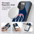 NBA Washington Wizards Logo Navy Blue Gel Armour Case For Apple iPhone 14 Pro Max