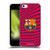 FC Barcelona Graphics Texture Soft Gel Case for Apple iPhone 5c