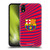 FC Barcelona Graphics Texture Soft Gel Case for Apple iPhone XR