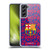 FC Barcelona Graphics Pattern Soft Gel Case for Samsung Galaxy S21 FE 5G & MagSafe