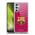 FC Barcelona Graphics Texture Soft Gel Case for Samsung Galaxy M54 5G