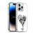 Alchemy Gothic Graphic Art Black Love Soft Gel Case for Apple iPhone 14 Pro & MagSafe