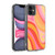 Kierkegaard Design Studio Retro Abstract Patterns Pink Orange Yellow Swirl Soft Gel Case for Apple iPhone 11