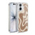 Kierkegaard Design Studio Retro Abstract Patterns Milk Brown Beige Swirl Soft Gel Case for Apple iPhone 17