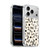 Kierkegaard Design Studio Retro Abstract Patterns Daisy Black Cream Dots Check Soft Gel Case for Apple iPhone 17 Pro