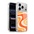 Kierkegaard Design Studio Retro Abstract Patterns Tangerine Wave Machine Soft Gel Case for Apple iPhone 17 Pro