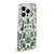 Micklyn Le Feuvre Animals Two Rabbits Folk Art Pattern Soft Gel Case for Apple iPhone 14 Pro & MagSafe