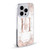 Nature Magick Rose Gold Marble Monogram Letter H Soft Gel Case for Apple iPhone 11