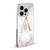 Nature Magick Rose Gold Marble Monogram Letter A Soft Gel Case for Apple iPhone 13