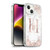 Nature Magick Rose Gold Marble Monogram Letter H Soft Gel Case for Apple iPhone 14