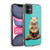 P.D. Moreno Furry Fun Artwork Sitting Cat Soft Gel Case for Apple iPhone 11