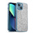 PLdesign Glitter Sparkles Silver Soft Gel Case for Apple iPhone 13 Mini & MagSafe