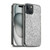 PLdesign Glitter Sparkles Silver Soft Gel Case for Apple iPhone 15 Plus & MagSafe