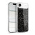 PLdesign Glitter Sparkles Black And White Soft Gel Case for Apple iPhone 17 Air