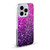 PLdesign Glitter Sparkles Purple Pink Soft Gel Case for Apple iPhone 17 Pro