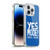 WWE Superstars 9 Daniel Bryan Yes Mode Soft Gel Case for Apple iPhone 14 Pro Max & MagSafe