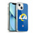 NFL Los Angeles Rams Logo Plain Soft Gel Case for Apple iPhone 13
