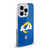 NFL Los Angeles Rams Logo Plain Soft Gel Case for Apple iPhone 16 & MagSafe