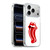 The Rolling Stones Graphics Distorted Tongue Soft Gel Case for Apple iPhone 17 Pro
