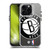 NBA Brooklyn Nets Logo Oversized Text SHOCKPROOF BUMPER CASE COMPATIBLE WITH Apple iPhone 15 Pro Max & MAGSAFE