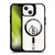 NBA Brooklyn Nets Logo Black Design Text BLACK SHOCKPROOF BUMPER CASE COMPATIBLE WITH Apple iPhone 13 & MAGSAFE