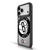 NBA Brooklyn Nets Logo Oversized Text BLACK SHOCKPROOF BUMPER CASE COMPATIBLE WITH Apple iPhone 16 Pro Max & MAGSAFE
