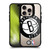 NBA Brooklyn Nets Logo Oversized Text BLACK SHOCKPROOF BUMPER CASE COMPATIBLE WITH Apple iPhone 16 Pro & MAGSAFE