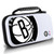 NBA Brooklyn Nets Logo Oversized Text White Hard Storage Travel Carry Case for Nintendo Switch 2