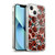 Andrea Lauren Design Lady Like Red Floral Soft Gel Case for Apple iPhone 13