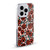 Andrea Lauren Design Lady Like Red Floral Soft Gel Case for Apple iPhone 13