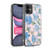 Anis Illustration Mix Pattern Soft Feminine Blue Flowers Soft Gel Case for Apple iPhone 11