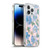 Anis Illustration Mix Pattern Soft Feminine Blue Flowers Soft Gel Case for Apple iPhone 13 Pro Max & MagSafe