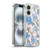 Anis Illustration Mix Pattern Soft Feminine Blue Flowers Soft Gel Case for Apple iPhone 16 Plus & MagSafe